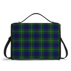 Oliphant Modern Tartan Crest Satchel Bag