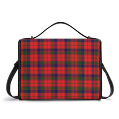 Robertson Modern Tartan Crest Satchel Bag