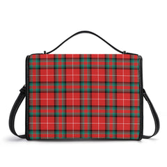 Stewart (Stuart) of Bute Tartan Crest Satchel Bag