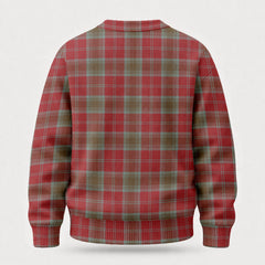 Lindsay Weathered Tartan Crest Sweater