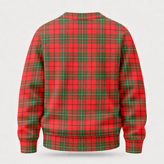 MacAuley Modern Tartan Crest Sweater