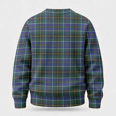 MacInnes Modern Tartan Crest Sweater