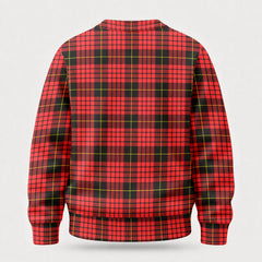 MacQueen Modern Tartan Crest Sweater