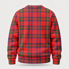 McGillivray Modern Tartan Crest Sweater