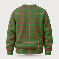 McKinnon Hunting Modern Tartan Crest Sweater