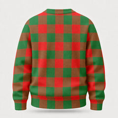Moncreiffe (or Moncreiff) Tartan Crest Sweater