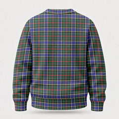 Ogilvie Hunting Modern Tartan Crest Sweater