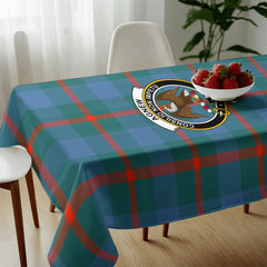 Agnew Ancient Tartan Crest Tablecloth