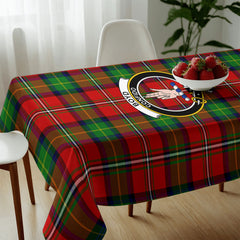 Boyd Modern Tartan Crest Tablecloth