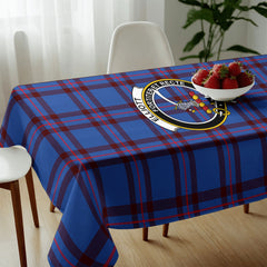 Elliott Modern Tartan Crest Tablecloth