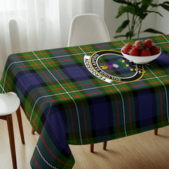 Fergusson Modern Tartan Crest Tablecloth