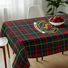 MacKintosh Hunting Modern Tartan Crest Tablecloth