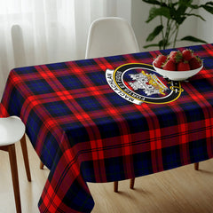 MacLachlan Modern Tartan Crest Tablecloth