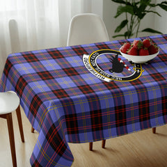 Rutherford Tartan Crest Tablecloth