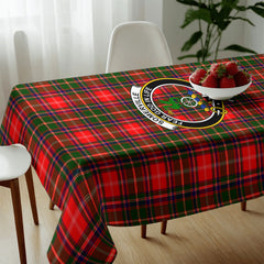 Somerville Tartan Crest Tablecloth