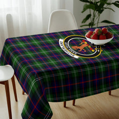 Sutherland Modern Tartan Crest Tablecloth
