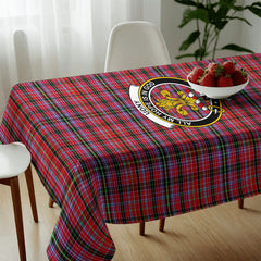 Udny Tartan Crest Tablecloth