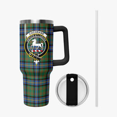 Cochrane Ancient Tartan Crest 40 oz Insulated Tumbler with Handle
