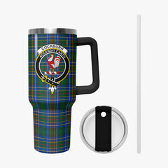 Cockburn Ancient Tartan Crest 40 oz Insulated Tumbler with Handle