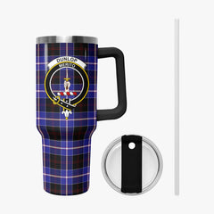 Dunlop Modern Tartan Crest 40 oz Insulated Tumbler with Handle