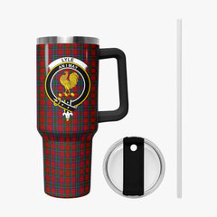 Lyle Tartan Crest 40 oz Insulated Tumbler with Handle