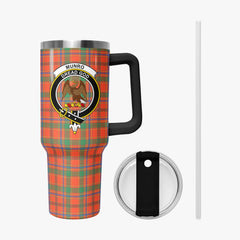 Munro Ancient Tartan Crest 40 oz Insulated Tumbler with Handle