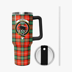 Nesbitt Ancient Tartan Crest 40 oz Insulated Tumbler with Handle