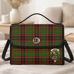 Buchan Modern Tartan Crest Satchel Bag