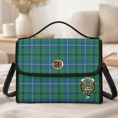 Douglas Ancient Tartan Crest Satchel Bag