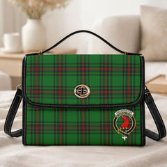 Halkerston Tartan Crest Satchel Bag