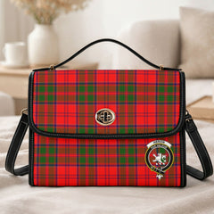 Heron Tartan Crest Satchel Bag