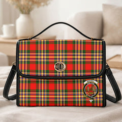 MacGill Modern Tartan Crest Satchel Bag