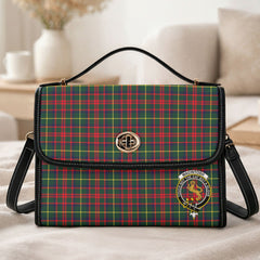 MacIntosh Hunting Modern Tartan Crest Satchel Bag