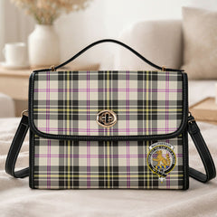 MacPherson Dress Ancient Tartan Crest Satchel Bag
