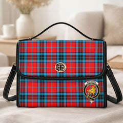 MacTavish Modern Tartan Crest Satchel Bag