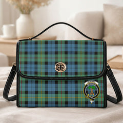 McEwan Ancient Tartan Crest Satchel Bag