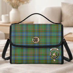 McMillan Hunting Ancient Tartan Crest Satchel Bag
