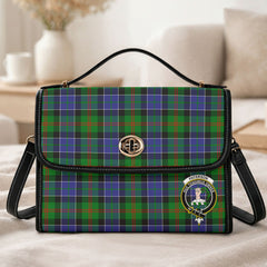 Paterson Tartan Crest Satchel Bag