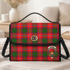 Rattray Modern Tartan Crest Satchel Bag