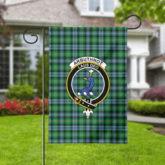 Arbuthnot Ancient Tartan Crest Garden Flag