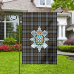 Black Watch Tartan Crest Garden Flag