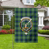 Blackadder Tartan Crest Garden Flag