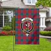Byres Tartan Crest Garden Flag