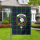 Calder (Calder-Campbell) Tartan Crest Garden Flag