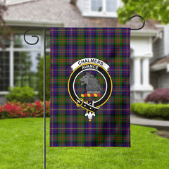 Chalmers Tartan Crest Garden Flag