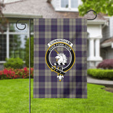 Cunningham Dress Blue Dancers Tartan Crest Garden Flag