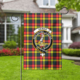 Dewar Tartan Crest Garden Flag