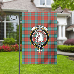 Dunbar Ancient Tartan Crest Garden Flag