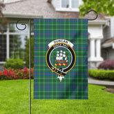 Duncan Ancient Tartan Crest Garden Flag