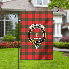 Erskine Modern Tartan Crest Garden Flag